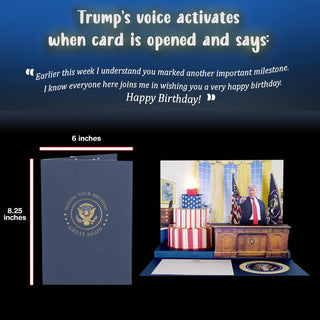 Trump Voice Birthday Card